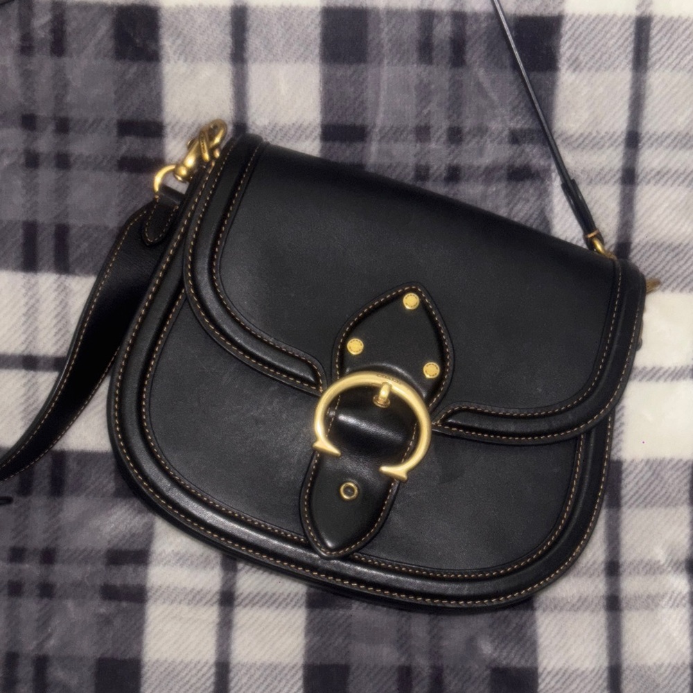 COACH SADDLE CROSSBODY GLOVETANNED LEATHER